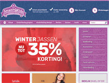 Tablet Screenshot of amazingkids.nl